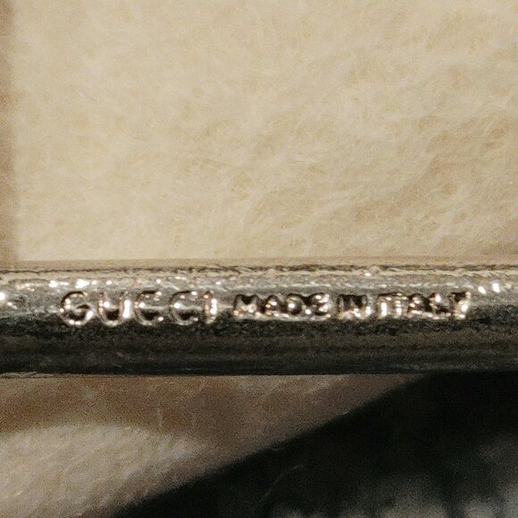 Vintage GUCCI Key Ring, Metal and Leather - Made In Italy - Picture 14 of 15